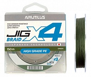 Jig Braid x4 Green 150м