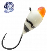 Капля с ушком (обмазка с камнем-винт) 3.2мм 0,52гр