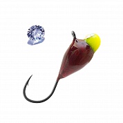 Капля с ушком (обмазка с камнем) 4мм