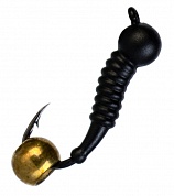 Личинка комара с латунным шариком d-3мм