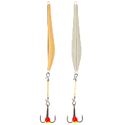Блесна вертикальная Lucky John Double Blade LJDD55 #SG