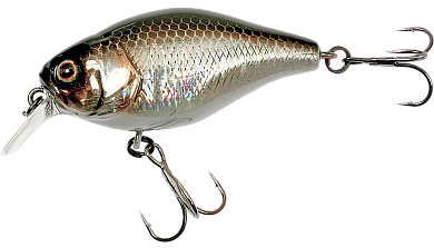 Воблер Jackall Cherry 44 #HL Silver & Black