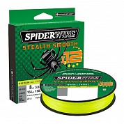 Шнур Spiderwire Stealth Smooth x12 Hi-Vis Yellow 150m 0.06mm