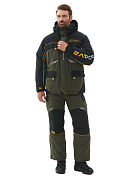 Костюм зимний Huntsman Канада V-2 цвет Хаки/Чёрный ткань Исландия размер 56-58 рост 170-176