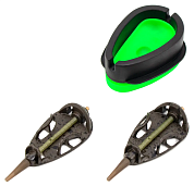 Набор кормушек Namazu In-Line Flat Method Feeder Set XL 55+55гр