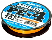 Шнур Sunline Siglon PE x4 Orange 150m #1.2