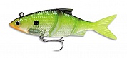 Приманка Storm Live Kickin' Shad 10см #CSD Chartreuse Shad