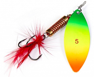 Блесна Lucky John Spin-X Long 5 (12гр) #FT