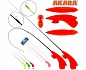Удочка зимняя Akara RHS-G3R (1,5-5гр) Red