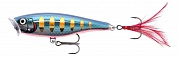 Воблер Rapala Skitter Pop 05 #STHB Striped Hot Blue