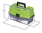 Ящик трёхполочный Nisus Tackle Box Зелёный