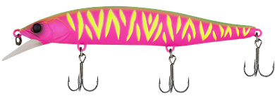 Воблер Jackall RV-Minnow 110SP #Dragon Fruit Mat Tiger