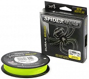 Шнур Spiderwire Dura-4 Hi-Vis-Yellow 150m 0.25mm