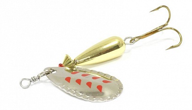 Блесна Abu Garcia Droppen 8гр #Silver/Red Marks