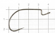 Офсетные крючки Owner J Hook 5140 #2/0