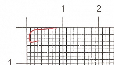 Крючок Kashima Kantuki Sode Red #3