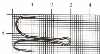 Двойник KOI Short Double Hook №1