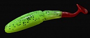 Приманка Gambler The Little EZ #Limetreuse pepper red tail