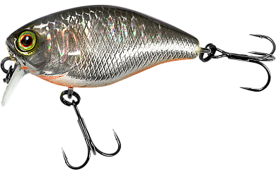 Воблер Jackall Cherry 1 Footer #HL Silver & Black