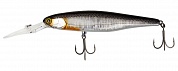 Воблер Jackall SDD Squirrel 115SP #HL Silver & Black