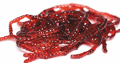 Насадка искусственный мотыль Lucky John Extra Blood Worm (200шт)