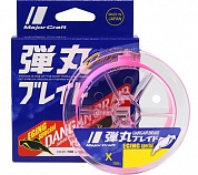 Шнур Major Craft Dangan Braid x8 Pink 150m #0.6