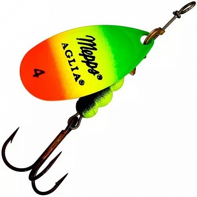 Блесна Mepps Aglia Fluo 4 #Firetiger 9гр