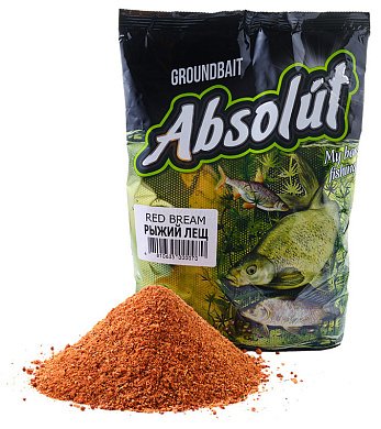 Прикормка Absolut 0,75кг Рыжий Лещ