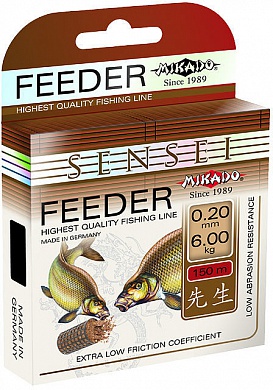 Леска Mikado Sensei Feeder 150m 0.28mm