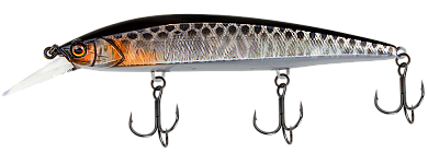 Воблер Jackall Rerange 110SP MR #HL Silver & Black