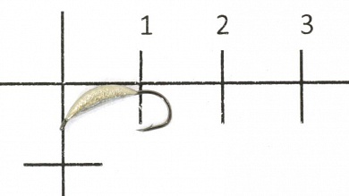 Мормышка Супербанан (гальваника) 3мм #Ni