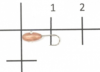 Мормышка Тульская Овсинка 3мм #Медь