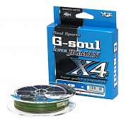 Шнур YGK G-Soul Super Jigman x4Multicolor200m #1