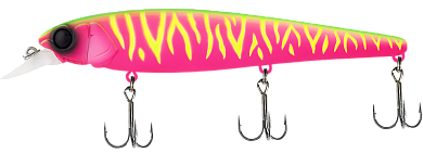 Воблер Jackall Jockie 120F #Dragon Fruit Mat Tiger