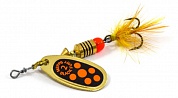 Блесна Mepps Black Fury Mouche 2 #Gold/Orange 4,5гр