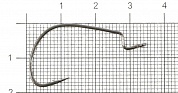 Офсетные крючки Decoy Worm 11 Tournament #1/0