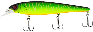 Воблер Jackall Jockie 120F #Mat Tiger