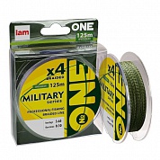 Шнур "I am № One" Military x4 125m  0.12mm 