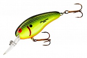 Воблер Bomber Deep Flat A B02DFA #FYBS Chartreuse/Black Scales