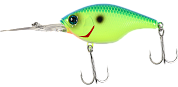 Воблер Jackall Gillcra 60F #Blue Back Chartreuse