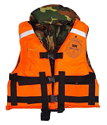 Жилет спасательный двухсторонний MedNovTex POPLAVOK (взрослый) 100кг 