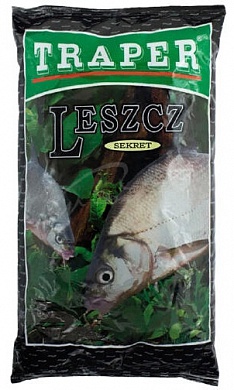 Прикормка Traper Sekret Leszcz Czarny (чёрный) 1кг