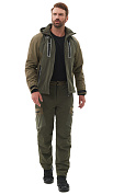Костюм демисезонный Huntsman Матрица цвет Хаки ткань Исландия размер 56-58 рост 182-188