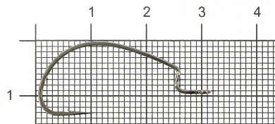 Офсетные крючки Owner J-Light 5109 #2