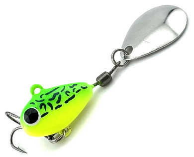 Тейлспиннер UF Studio Hurricane 14гр #GRIA Lime