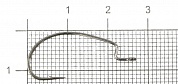 Офсетный Крючок Decoy KG Hook Worm 17 #4