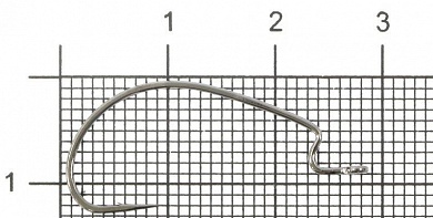Офсетные крючки Owner J-Light 5109 #4