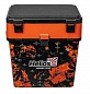Ящик рыболовный зимний Helios Shark 19л оранжевый