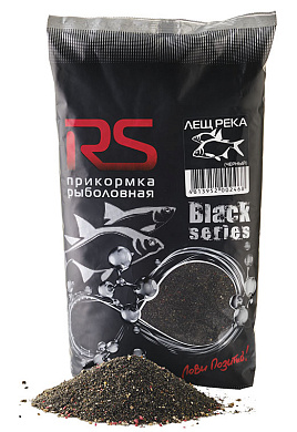 Прикормка RS Black Series 1кг Лещ Река
