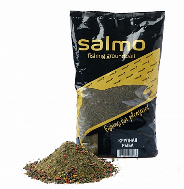 Прикормка Salmo 1кг Крупная Рыба